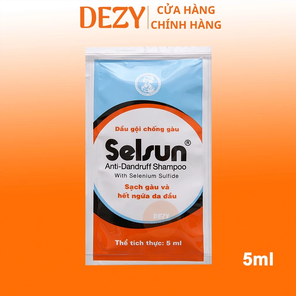 6 Gói Dầu Gội Đầu Selsun 5g Anti - Dandruff Shapoo Giảm Gàu Da Dầu - Ngừa Gàu Trở Lại Chăm Sóc Tóc Rohto Nhật Bản - Dezy