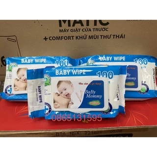 GIẤY ƯỚT BABY WIPE (Mầu Xanh)