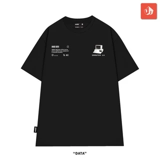 Áo Thun Unisex Undo Data Màu Đen 100% Premium Cotton - Local Brand Chính Hãng