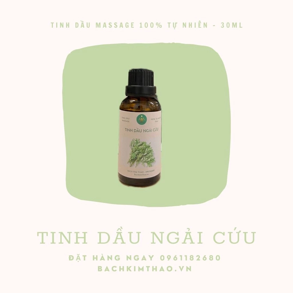 Tinh dầu ngải cứu massage Bách Kim Thảo 30ml