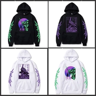 💥 Sale 50% 🎁 Áo hoodie in hình anime neon genesis evangelion phong cách đường phố cá tính độc đẹp giá rẻ