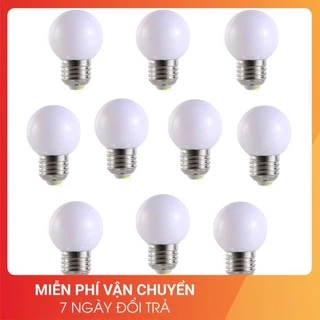 Combo 10 bóng đèn LED chanh 1w hàng chuẩn xịn chống nước, vỏ dầy