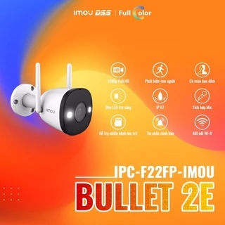 Camera IP WIFI imou F22FP 2.0MP, Ban đêm có màu, ngoài trời chống nước, Chính hãng 100%