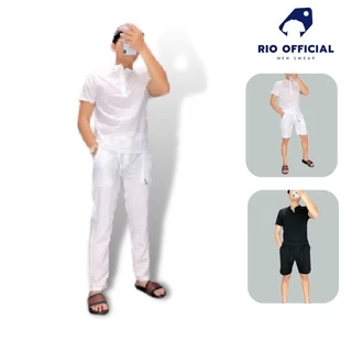 Bộ đũi nam, Set đũi quần dài đũi áo đũi cộc tay , Quần Short + áo cộc chất Mát Nhẹ