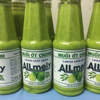 COMBO 2 CHAI MUỐI ỚT CHANH ALLMELY NHA TRANG CHAI 220ml