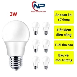 Bóng đèn led rời 3W màu trắng, màu vàng trang trí ngoài trời SHOPNHATPHONG