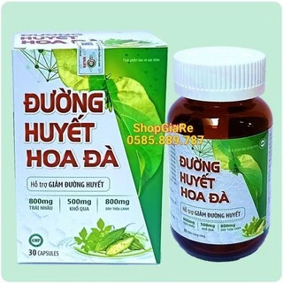 Viên Uống Tiểu Đường  Đường Huyết Hoa Đà Hỗ Trợ Giảm Đường Huyết  Giảm Biến Chứng Tiểu Đường Giảm cholesterol Máu