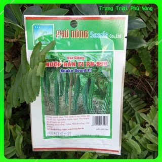 Hạt Giống Mướp Rắn F1 PN-999 Phú Nông - Gói 2g - Snake Gourd