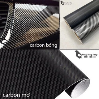 Decal carbon dán xe - đề can cac bon có sẵn keo dán nhiều vật dụng