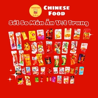 Combo Sét 50 Món Ăn Vặt Trung