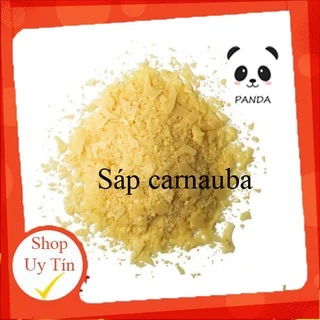 Sáp carnauba 100g Nguyên liệu làm mỹ phẩm Nguyên liệu làm son handmde <3 Panda Store
