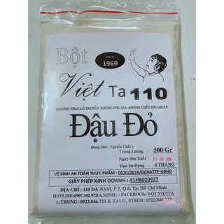 Bột Đậu Đỏ Chín Bột Việt Ta