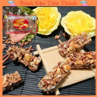 Kẹo gạo lứt sấy đậu phộng 💥(200Gram ) giòn tan ít ngọt TĐ, đặc sản kẹo gạo lức Nam Định, ăn vặt giảm cân