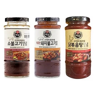 Sốt ướp thịt nướng BBQ beksul nhập khẩu Hàn quốc 290gr