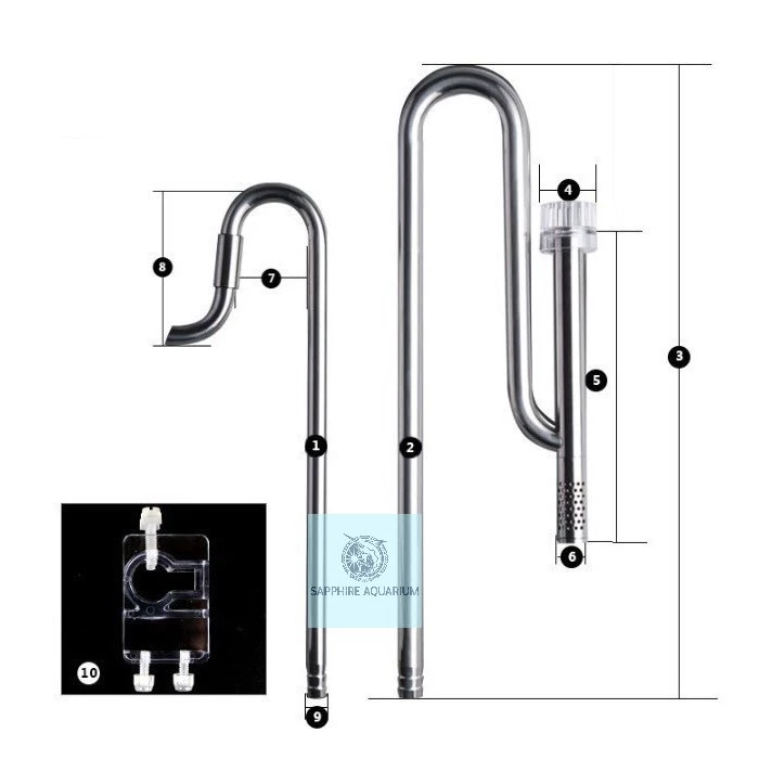 In/Out Mufan Inox Kèm Lọc Váng