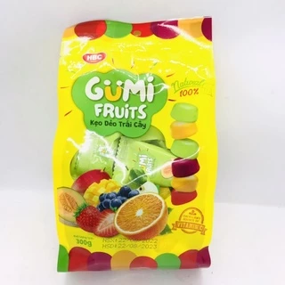 KẸO DẺO TRÁI CÂY GUMI FRUITS 300G