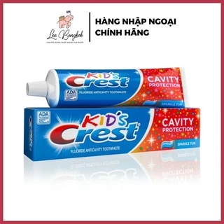 [HÀNG MỸ] Kem Đánh Răng Crest Kids Cavity Protection MỸ An Toàn Cho Bé 130g