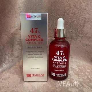 [Mã COSBAUH3 giảm 8% đơn 300K] Tinh chất sáng da Histolab 47% vita c complex ampoule