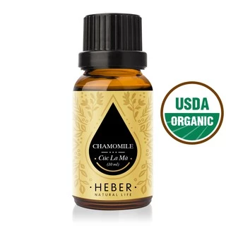 Tinh Dầu Cúc La Mã Chamomile Heber Natural Life, Cao Cấp Nhập Khẩu, Thiên Nhiên Nguyên Chất Xông Phòng 10ml/30ml/50ml