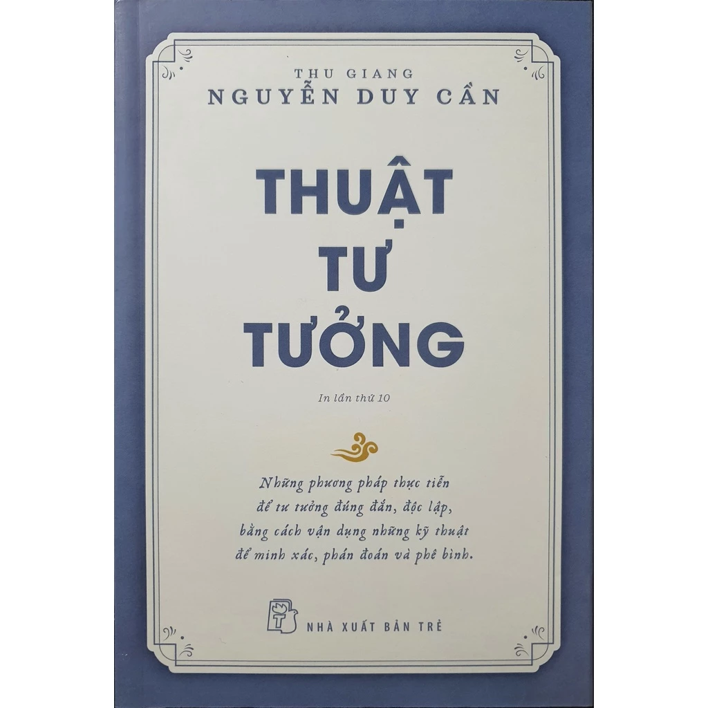 Sách Thuật Tư Tưởng (Tái Bản)