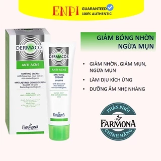 Kem dưỡng giảm mụn bóng nhờn Farmona Dermacos Anti Acne Matting Cream