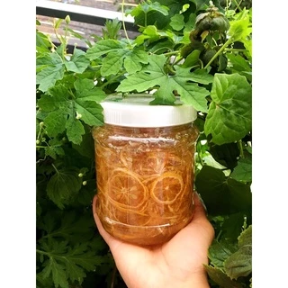 CHANH ĐÀO NGÂM ĐƯỜNG PHÈN 🍯🐝_HỦ 900GR