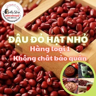 500gr Đậu Đỏ Quê - Đỗ Đỏ Sạch, Hàng Loại 1 Đều Hạt - Nông Sản Quê Sally Shop