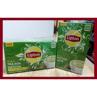 Trà Sữa Lipton Matcha (8 Gói x 17g)