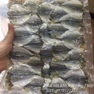 500gram CÁ CHỈ VÀNG KHÔ NGON