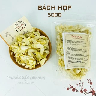 Bách hợp 500g (Bá hợp, tỏi rừng khô)