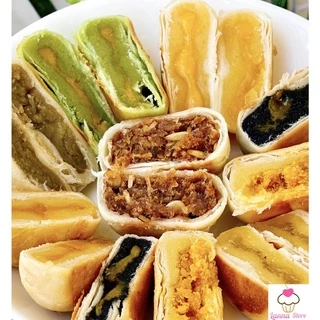 [ Đủ 10 Vị ] Bánh Pía Kim Sa, Chay Mini, ăn siêu ngon vị siêu mê ly ngon hết ý Bánh Bía Tân Huê Viên