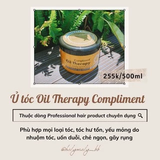 Ủ tóc Oil Therapy Compliment giúp tóc suôn mượt, mềm mại