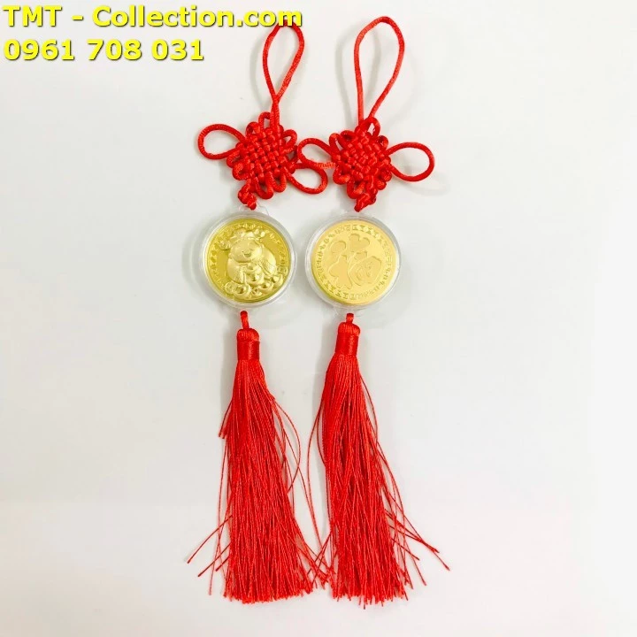 Dây treo thần tài may mắn, Dùng để trang trí trong nhà, treo cây hoa mai, treo trên xe ôtô -TMT Collection - SP005140