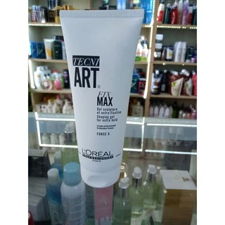 Gel Tạo Kiểu Định Hình Tóc Siêu Cứng TECNI.ART FIX MAX Loreal (Độ cứng: 6) 200ml