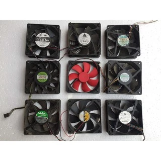 Quạt Fan 12V kích thước Fan 12 Siêu tốc (12x12Cm)