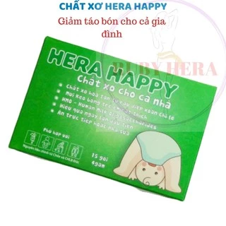 Chất Xơ HERA Happy HH04 - Chất Xơ Cho Bé - Bổ Sung Chất Xơ (HỘP 15 GÓI)