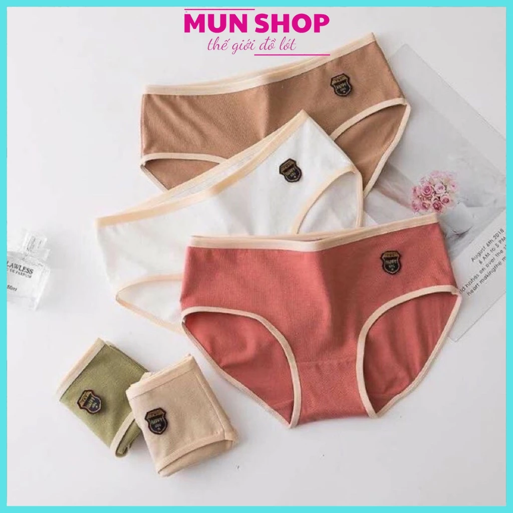 COMBO 10 QUẦN LÓT COTTON HAPPY MẪU MỚI