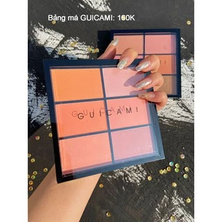 Bảng Má Hồng Guicami 6 Ô