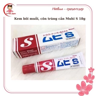 Kem Bôi Muỗi Đốt, Côn Trùng Cắn Muhi S 18gr Cho Bé từ 3M+