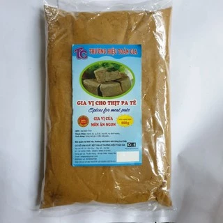 Bột gia vị làm thịt pate gói 500gr Chuẩn vị Pa tê thơm ngon khó cưỡng