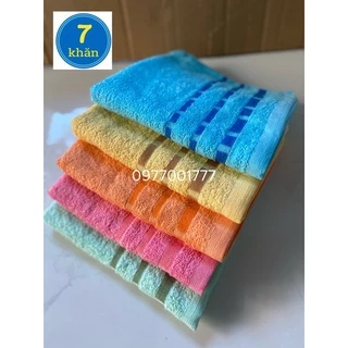 Khăn Mặt/ Khăn gội đầu Hoạ tiết Ô size 35x80cm 100% Cotton - Mẫu mới - KMH