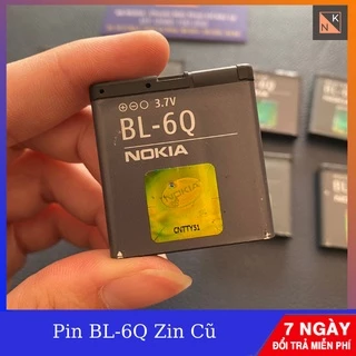 Pin BL-6Q Zin cũ bóc máy cho điện thoại 6700c