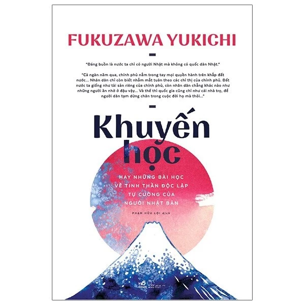 Sách - Khuyến học - Tác giả Fukuzawa Yukichi