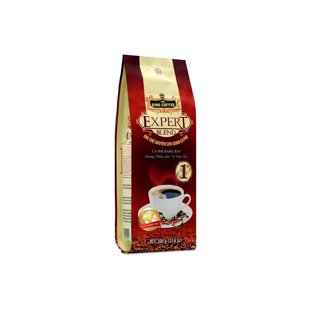 Cà Phê Rang Xay Expert Blend 1 TNI KING COFFEE - Túi 500gram