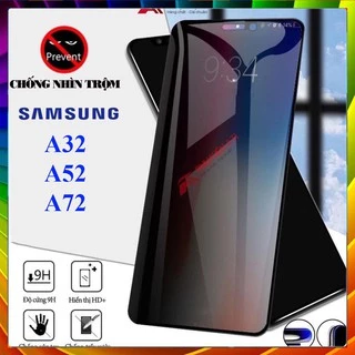 [FreeShip] Kính Cường Lực chống nhìn trộm Samsung A32, A52, A72 full viền màu, bảo vệ rơi vỡ màn hình