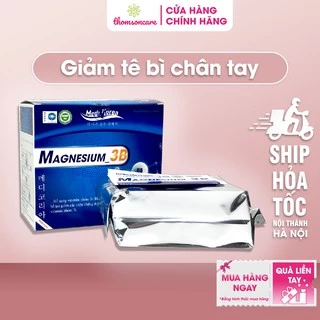 Bổ sung Magie và vitamin 3B - Giảm tê bì chân tay - Magnesium 3b - Hộp 100 Viên