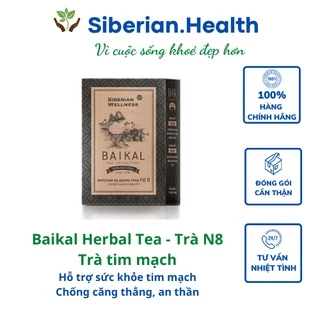 [ Date 10/2025 Tim mạch N8] Trà thảo mộc Siberian Baikal tea collection -Siberian Wellness- 30 túi