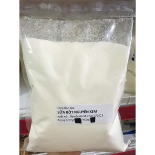 sữa bột nguyên kem 500g