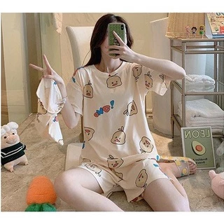 ( Có Nhiều Mẫu)💖💖SALE CỰC HÓT💖💖 Bộ Đồ Ngủ ,Đồ Mặc Nhà Nữ Họa Tiết Cute  Cực Xinh  HT01💥💥💥