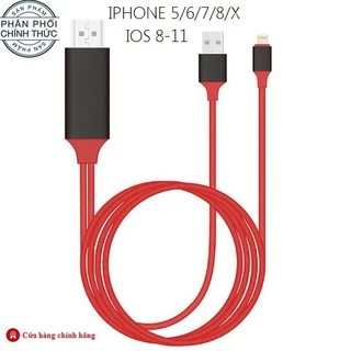 Cáp HDMI cho iphone và Ipad dây kết nối điện thoại với tivi